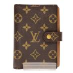 LOUIS VUITTON* Agenda PM_ монограмма * парусина / кожа /BRW/ общий рисунок / женский //