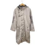 ショッピングkappa kappa◆スポーツウェアー/M/GRY/KA2291/ポリエステル/裏起毛/ベンチコート