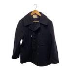 Schott◆ピーコート/--/--/NVY/無地