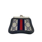GUCCI◆コインケース/--/GRY/レディース