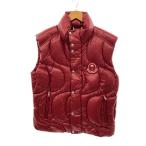 MONCLER◆ダウンベスト/1/ナイロン/BRD/無地/1A00016M4441/ジーニアス/パームエンジェルスコラボ