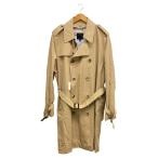 BROOKS BROTHERS◆トレンチコート/XL/コットン/BEG/ライナー欠品