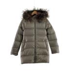 ショッピングduvetica DUVETICA◆ロングダウンジャケット/40/ナイロン/GRY/D.037.00.MFG-1057R