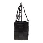 BOTTEGA VENETA◆ショルダーバッグ/羊革/ブラウン/無地/680217スモールカセット/ボッテガヴェネタ//