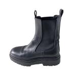 ZARA◆サイドゴアブーツ/36/BLK