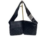 ショッピングＧＧキャンバス GUCCI◆ウエストバッグ_GGキャンバス/キャンバス/BLK