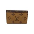 ショッピングVUITTON LOUIS VUITTON◆ポルト・カルト・サーンプル_モノグラム・キャンバス_/ブラウン/カードケース/M61733