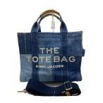 ショッピングJACOBS THE MARC JACOBS◆ザ デニム トートバッグ ミディアム/2WAYトートバッグ/デニム/IDG/H017M06FA21