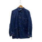 orSlow◆カバーオール/1/デニム/NVY/無地/40s DENIM COVER ALL/復刻/3つポケ