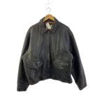 GAP◆レザージャケット・ブルゾン/L/レザー/BRW