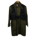 ショッピングzara ZARA◆トレンチコート/S/コットン/KHK/1437/416/505/ベスト付きトレンチコート