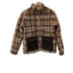 Columbia ウィメンズ シカゴ アベニュー パターンド リバーシブル フリース ジャケット（ユーズド・L）