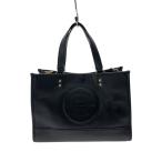 ショッピングcoach COACH◆デンプシー・キャリーオール_ウィズパッチ/レザー/BLK//