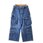 ショッピングzara ZARA◆ボトム/38/デニム/IDG/9632/072/406