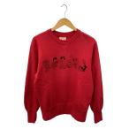 ショッピングEVISU EVISU◆天才バカボン 両Vスウェット/38/コットン/RED