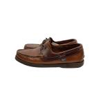 ショッピングデッキシューズ Paraboot◆BARTH/デッキシューズ/UK6.5/BRW/レザー