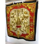 HERMES◆カレ90 スカーフ/シルク/マルチカラー/レディース