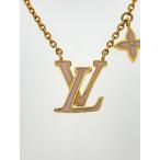 ショッピングLOUIS LOUIS VUITTON◆ネックレス・LV アイコニック エナメル S00/ネックレス/GLD/M01215