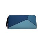 ショッピングLOEWE LOEWE◆長財布/レザー/BLU/メンズ/281903//
