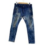 DIESEL* обтягивающий брюки /32/ Denim /IDG/ одноцветный /A01897//