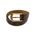 LOUIS VUITTON* гибрид сельдерея и салата -ru* эллипс _ Damier *eben/ кожа /BRW/ мужской //