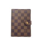 LOUIS VUITTON* Agenda PM_ Damier *eben/--/BRW/ мужской //
