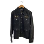 ショッピングGABBANA DOLCE&GABBANA◆レザージャケット・ブルゾン/50/スウェード/ブラック//