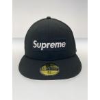 Supreme◆キャップ/7 3/8/BLK/メンズ