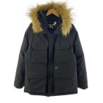 STUSSY◆ダウンジャケット/L/ポリエステル/BLK