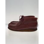 Clarks◆ブーツ/US10/BRD/レザー