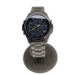 ショッピングCASIO CASIO◆腕時計/アナログ/ステンレス/NVY/SLV/LIW-500