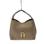 FURLA◆ショルダーバッグ/レザー/BRW/�