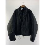 ショッピングYeezy YEEZY◆ダウンジャケット/L/ポリエステル/BLK/無地/801132-00