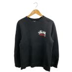 STUSSY◆HONOLULU/ハワイ限定モデル/スウェット/M/コットン/BLK