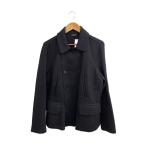 ショッピングGABBANA DOLCE&GABBANA◆ピーコート/48/ウール/BLK/無地