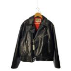 CYCLE KING/ダブルライダースジャケット/L/レザー/BLK/F-79