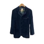 ショッピングGABBANA DOLCE&GABBANA◆テーラードジャケット/46/ベロア/NVY