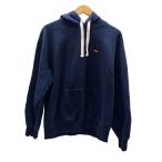 Supreme◆23AW Small Box Drawcord Hooded Sweatshirt/パーカー/M/コットン/NVY