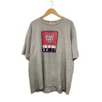 NIKE◆Tシャツ/XL/コットン/GRY/プリント/90s/汚れ有/メキシコ製//