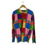 COMME des GARCONS HOMME PLUS◆ニット・セーター(薄手)/M/ウール/PF-N017/D2020/20AW/ドッキングニット