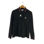 MONCLER◆ポロシャツ/M/コットン/BLK/F20918B70100 84556