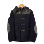 JUNYA WATANABE COMME des GARCONS MAN* полупальто "даффл коут" /SS/ шерсть /NVY/WB-C006/ выгорел цвет иметь //