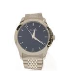 GUCCI◆クォーツ腕時計/アナログ/BLK/SLV/126.4/Gタイムレス