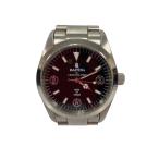 A BATHING APE◆自動巻腕時計/アナログ/BLK/SLV/BAPEX TYPE12 エクスプローラー1