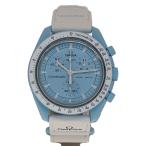 OMEGA◆OMEGA×SWATCH_ムーンスウォッチ_ミッショントゥザウラヌス_QZ_CE/ナイロン_42mm/アナログ/-//