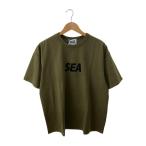 WIND AND SEA◆Tシャツ/L/コットン/KHK/WDS-EVR-03