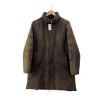 ショッピングmoncler MONCLER◆ダウンジャケット/2/--/BRW/無地
