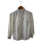 ショッピングINDIVIDUALIZED individualized shirts◆CLASIC FIT/襟ヨゴレ/長袖シャツ/--/コットン/WHT/無地