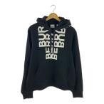 BURBERRY LONDON◆パーカー/M/コットン/BLK/8052537//