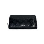 ショッピングヴェルニ LOUIS VUITTON◆ジッピー・ウォレット_モノグラム・ヴェルニ/エナメル/BLK/メンズ